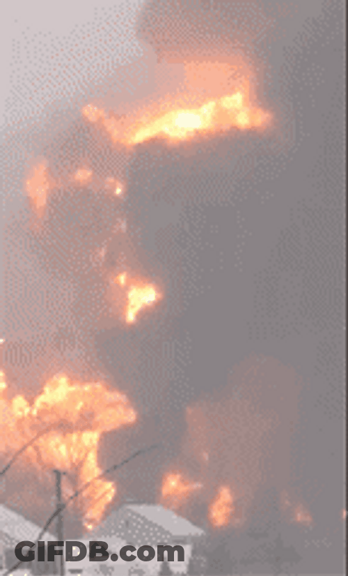 Nuclear Explosion Wildfire GIF