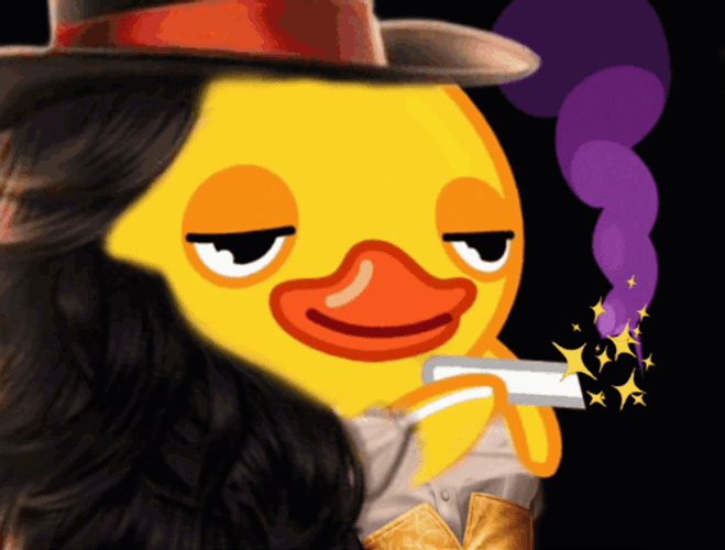 Nugget The Duck Sinister Laugh Meme GIF