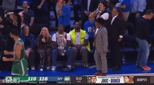 Nuggets Vs Suns Basketball Game GIF