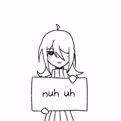Nuh Uh Mialoxiax Omori GIF