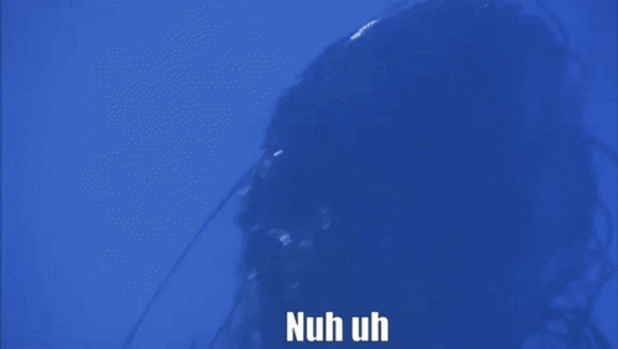 Nuh Uh Skull Monster GIF