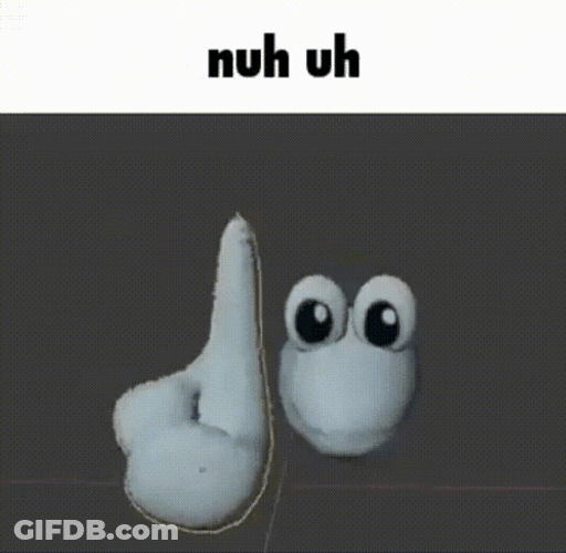 Nuh Uh Slug Memes GIF