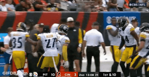 Number 27 On Jersey Back GIF