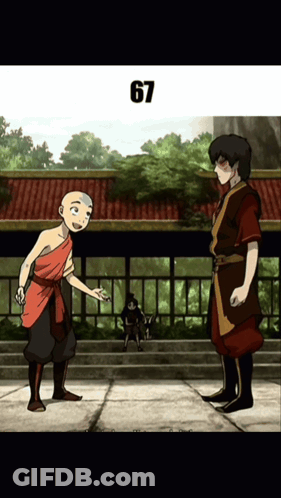 Number 67 On Cartoon GIF