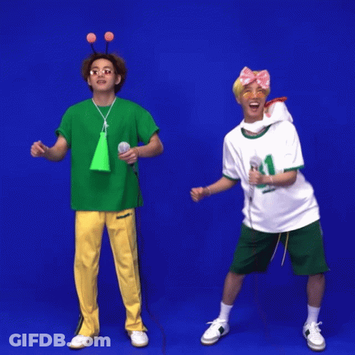 Number 81 Shirt Man And Green Shirt Man GIF
