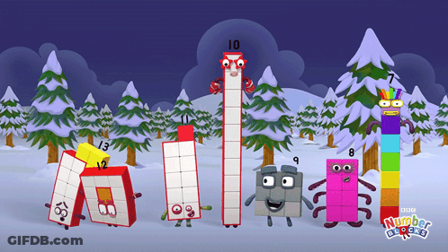 Number Blocks GIF