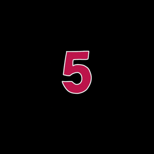 Number Countdown Until 1 GIF