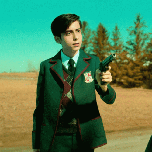 Number Five Draw Gun GIF