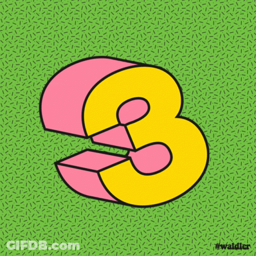 Number One Drawing GIF