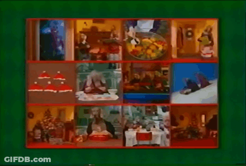Numbers 1 Through 12 On Green Screen GIF