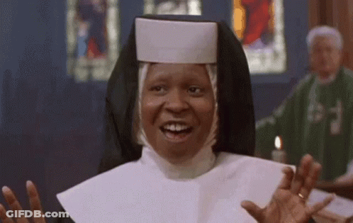 Nun Let's Party GIF