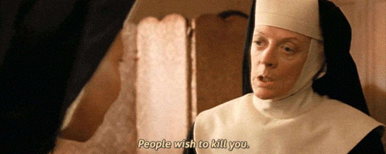 Nun Maggie Smith Sister Act GIF