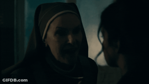 Nun Telling Woman I Lost Count Over The Years GIF