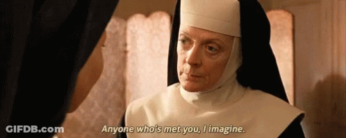 Nuns Saying And To The Republic For Which It Stands GIF