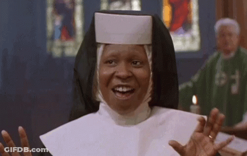 Nuns Saying What's Up GIF