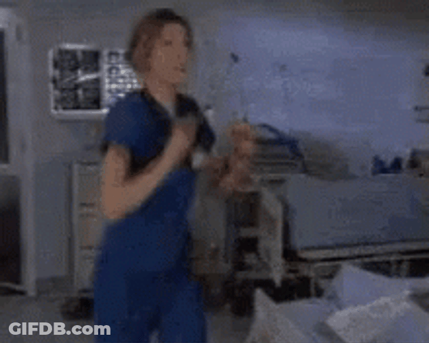 Nurse Funny Random Dance GIF