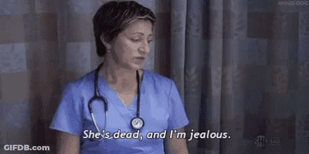 Nurse She's Dead I'm Jealous GIF