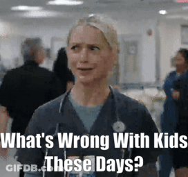 Nurse With Stethoscope In Hospital Hallway GIF