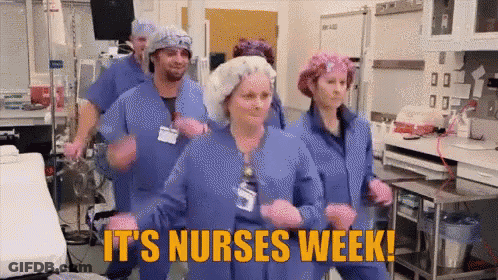 Nurses Dancing In Operating Room GIF