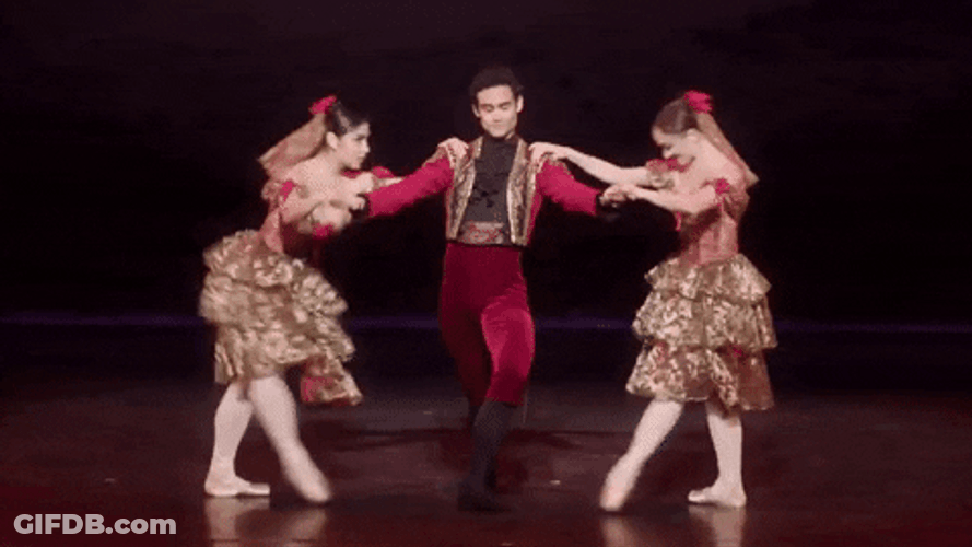 Nutcracker Ballet Mexican Dancing GIF