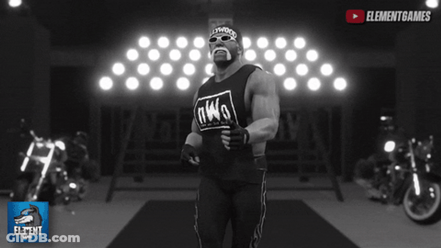 Nwo Animated Hulk Hogan Dab Dance GIF