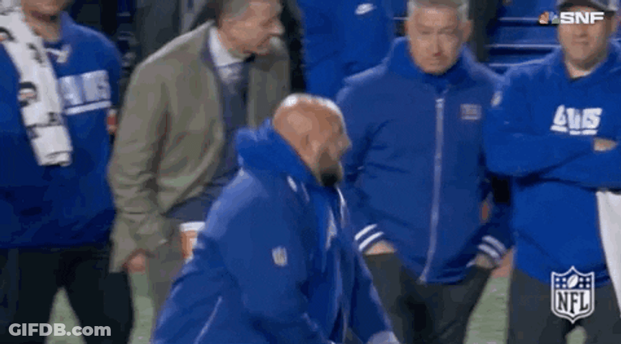 Ny Giants Coach Brian Daboll Punching Air GIF