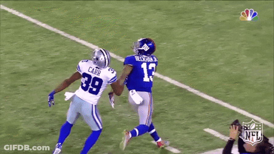 Ny Giants Odell Beckham Jr Touchdown GIF