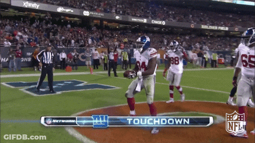 Ny Giants Touchdown Celebration GIF