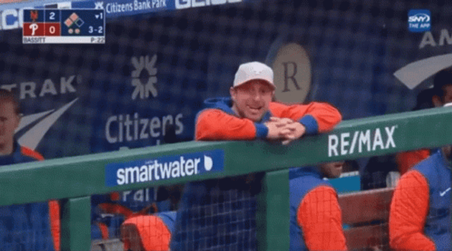 NY Mets Max Scherzer Wacky Face GIF