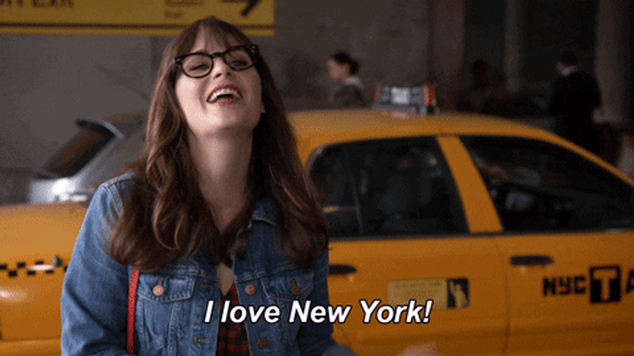 NYC Love Jess Day GIF