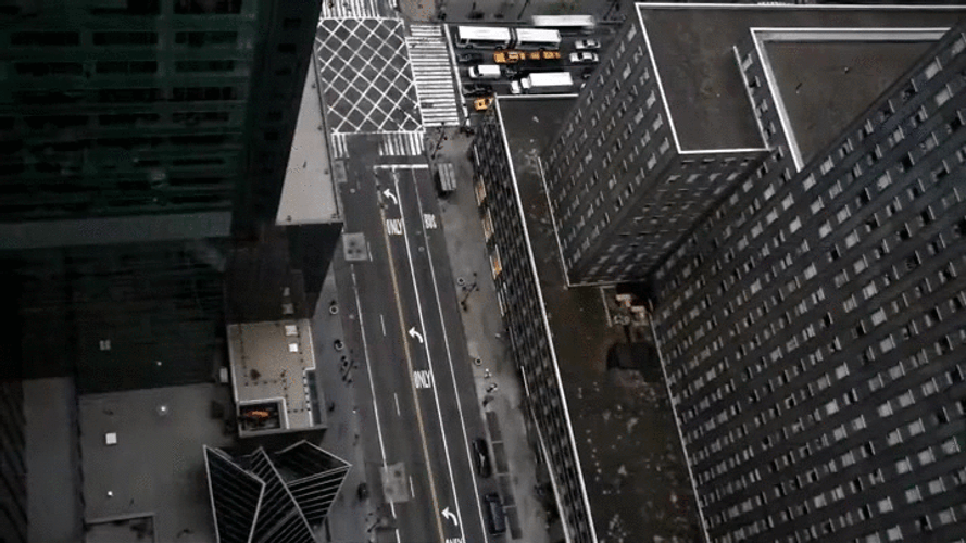 NYC Rooftop Street View GIF