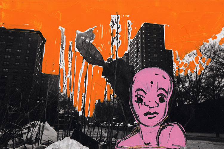 NYC Surreal Street Art GIF