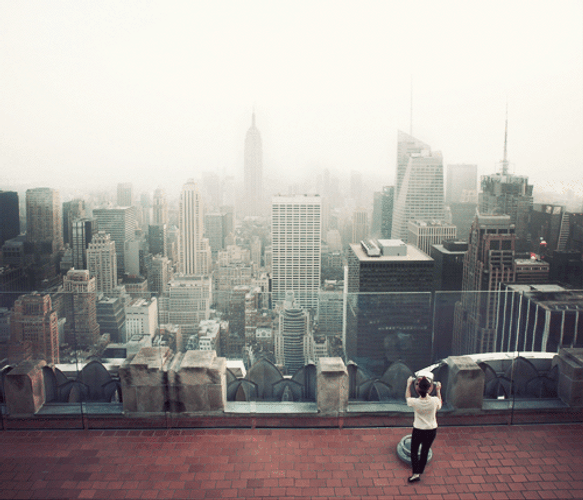NYC Top Of The Rock Cinemagraph GIF