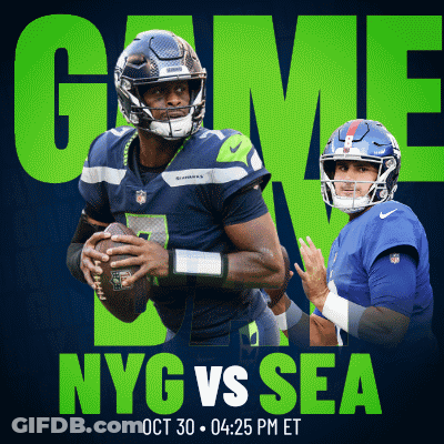 NYG Vs Sea Game Poster GIF