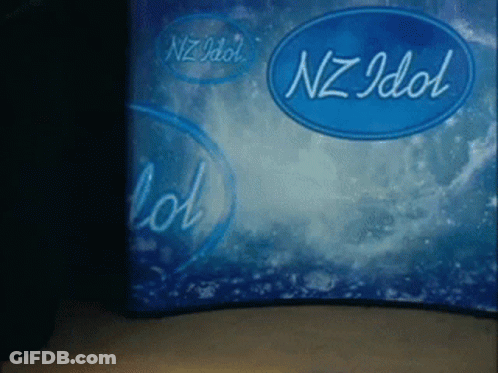 NZ Idol Sign GIF