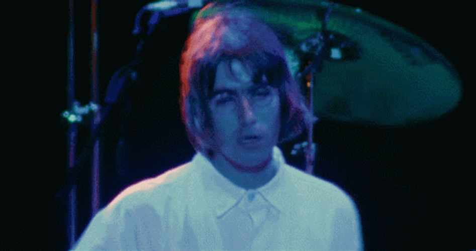 Oasis Liam Gallagher Salute GIF