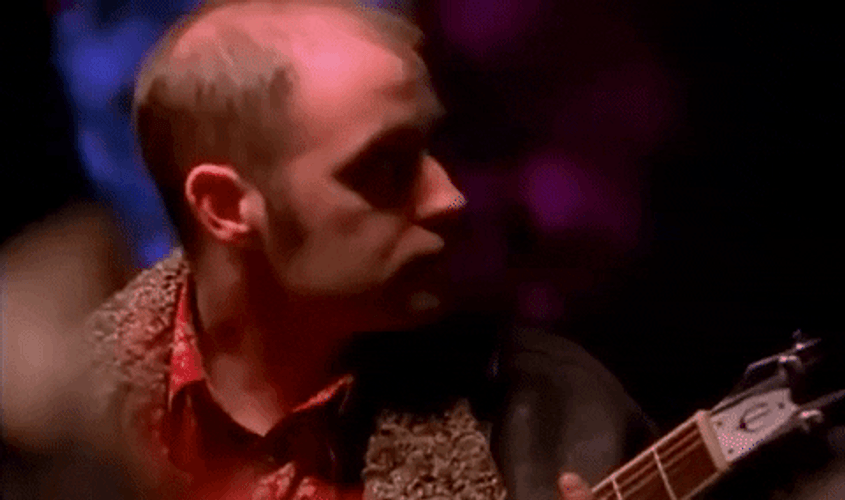 Oasis Paul Looking Up GIF