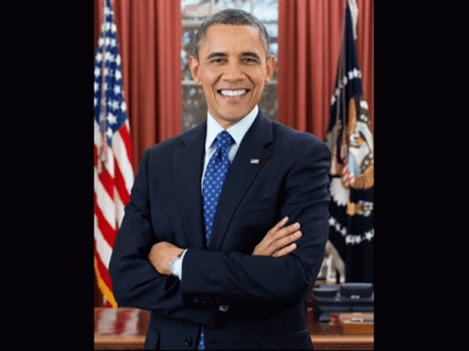 Obama Poster Transition Loop GIF