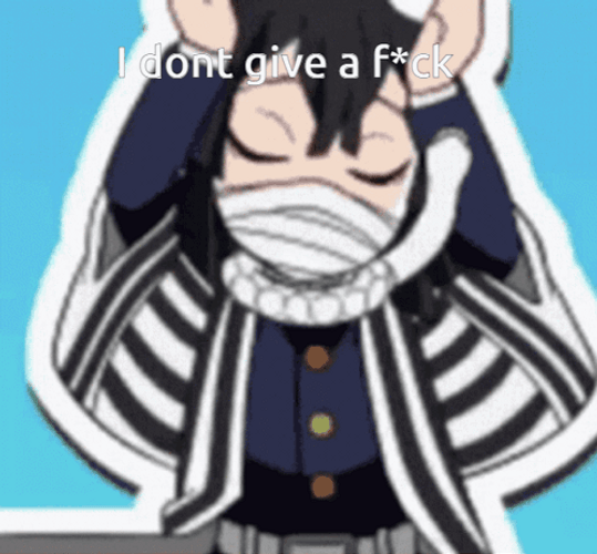 Obanai Close Eyes While Dancing GIF