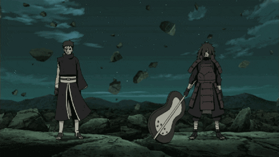 Obito Uchiha And Madara Uchiha GIF