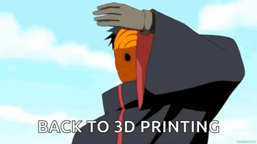 Obito Uchiha Back To 3D Printing GIF