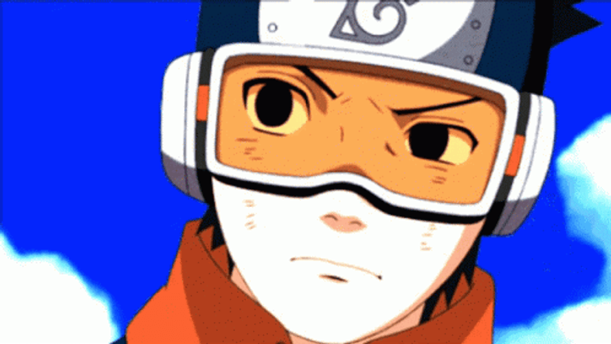 Obito Uchiha Blinking GIF