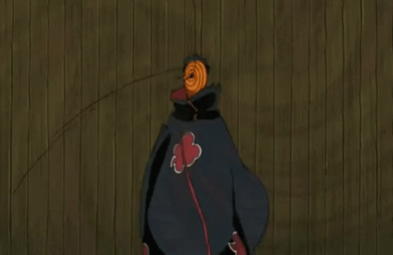 Obito Uchiha Disappearing GIF
