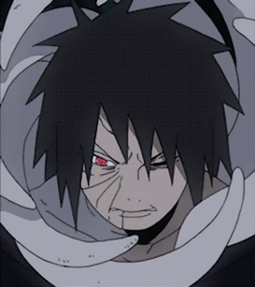 Obito Uchiha Face Cover GIF