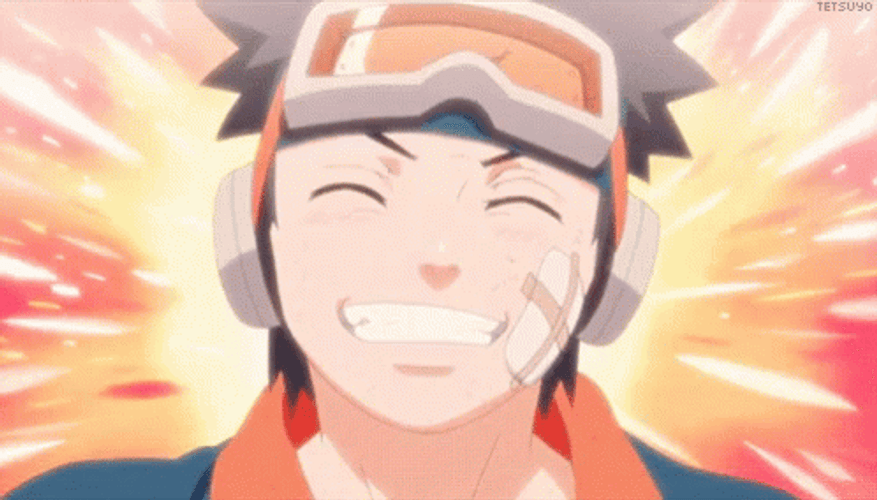 Obito Uchiha Laughing GIF