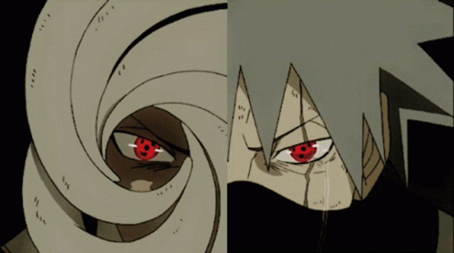 Obito Uchiha Red Eye GIF