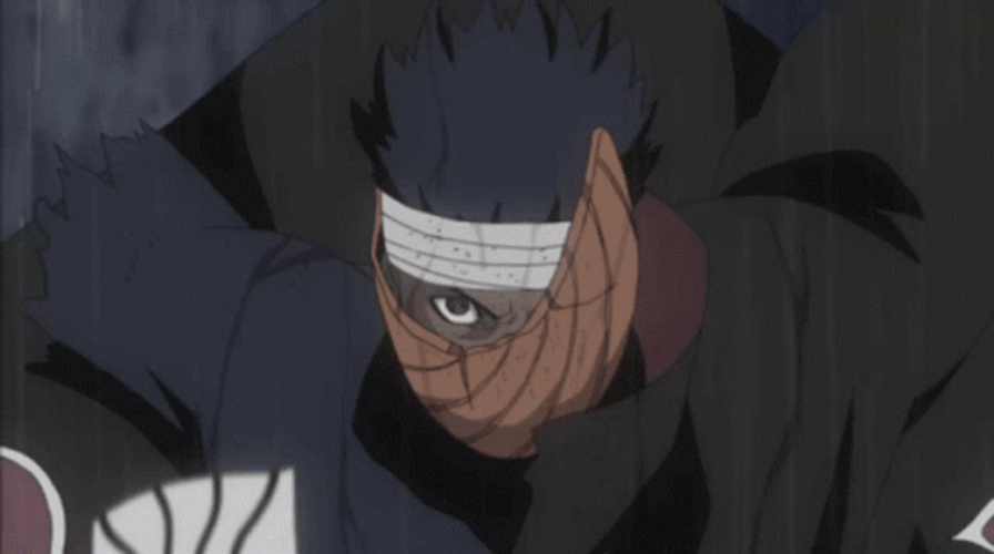 Obito Uchiha Running Closer GIF