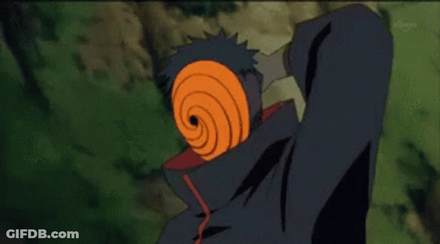 Obito Uchiha Scratching His Head GIF