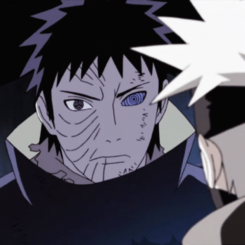 Obito Uchiha Talking To Kakashi GIF