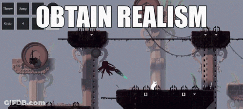 Obtain Realism Game On Computer Screen GIF